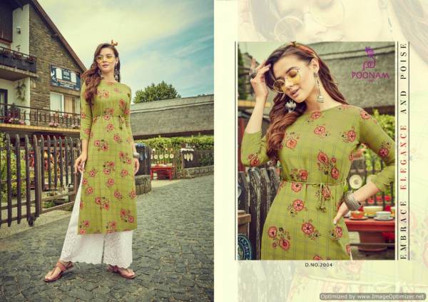 Poonam Sifli Plazo House 2 Rich Look Designer Kurti With Palazzo Collection at Wholesale Price